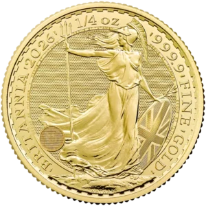1/4 oz Britannia Charles III Gold Coin - 2026