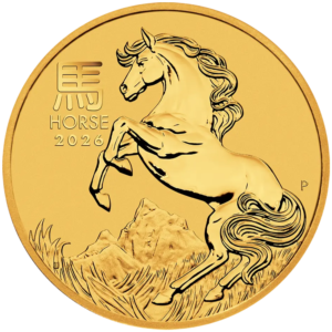 1/10 oz Lunar III Horse Gold Coin - 2026