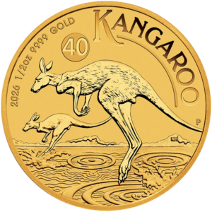 1/2 oz Kangaroo Gold Coin - 2026