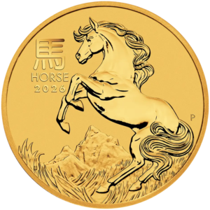 1/2 oz Lunar III Horse Gold Coin - 2026