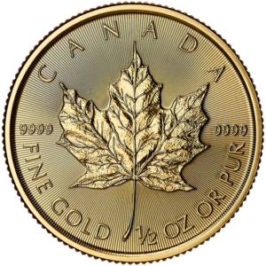 Maple Leaf Gold Coin - 1/2oz