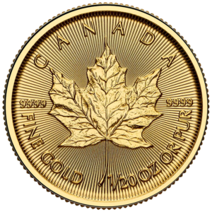 Maple Leaf Gold Coin - 1/20oz