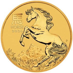 1/4 oz Lunar III Horse Gold Coin - 2026