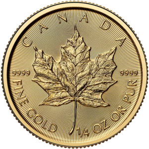 Maple Leaf Gold Coin - 1/4oz