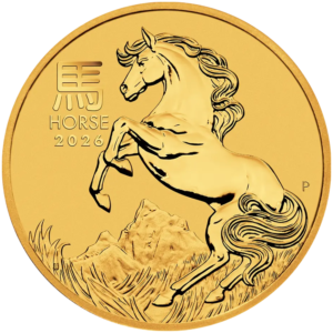 1oz Lunar III Horse Gold Coin - 2026