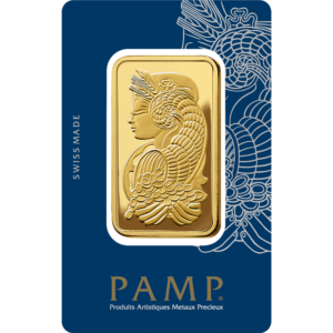 Gold Bar PAMP Lady Fortuna 100g