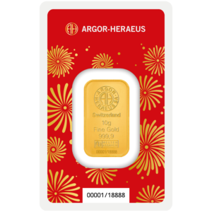 Gold Bar Argor-Heraeus Year of the Horse - 10g