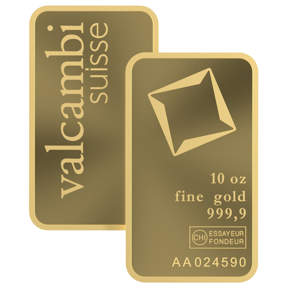Gold Bar Valcambi - 10oz