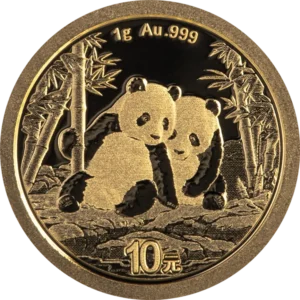 1g China Panda Gold coin-2026