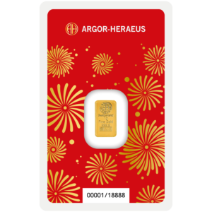 Gold Bar Argor-Heraeus Year of the Horse - 1g