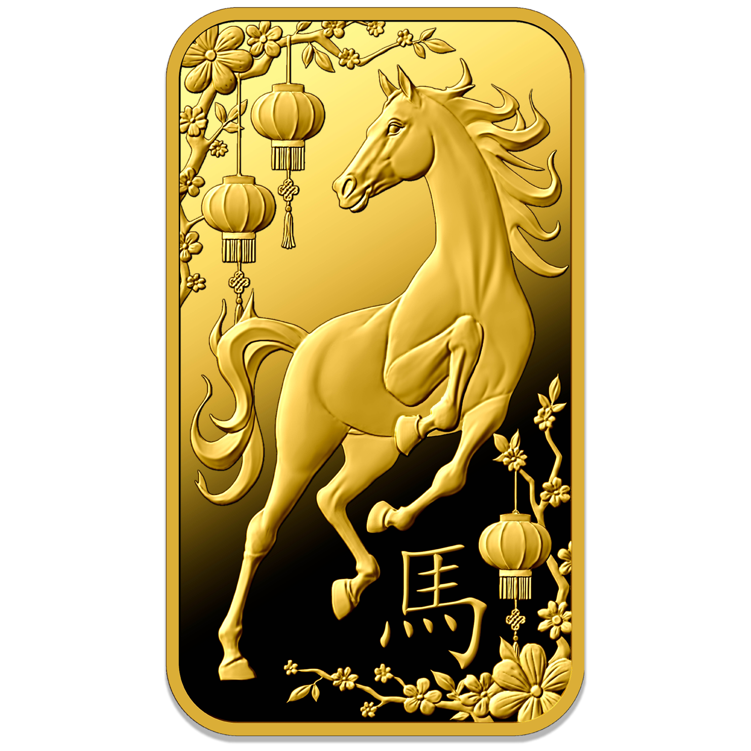 Gold Bar Argor-Heraeus Year of the Horse – 1g - GBGOLD