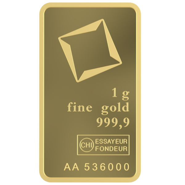 Gold Bar Valcambi – 1g - GBGOLD
