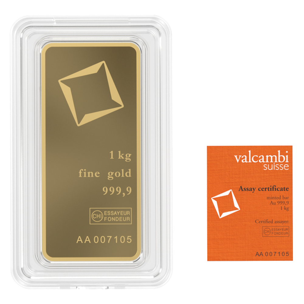 Gold Bar Valcambi – 1 kg - GBGOLD