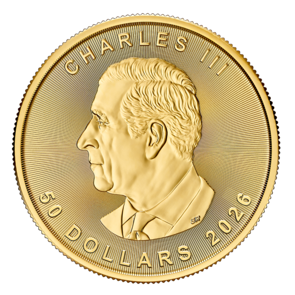 Canadian Maple Leaf Gold Coin – 1 oz, 2026 - GBGOLD