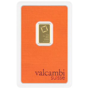 Gold Bar Valcambi - 2.5g