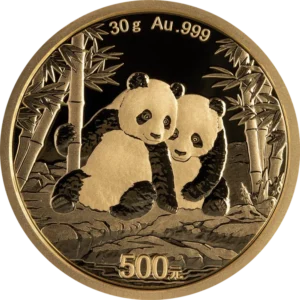 30g China Panda Gold coin - 2026