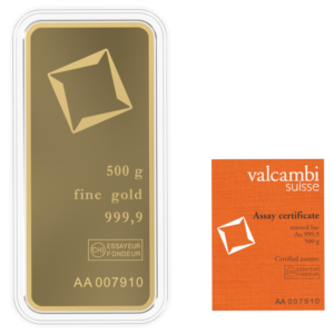 Gold Bar Valcambi - 500g