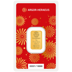 Gold Bar Argor-Heraeus Year of the Horse - 5g