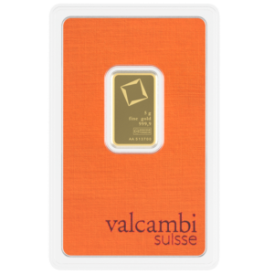 Gold Bar Valcambi - 2.5g