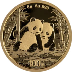 8g China Panda Gold coin - 2026