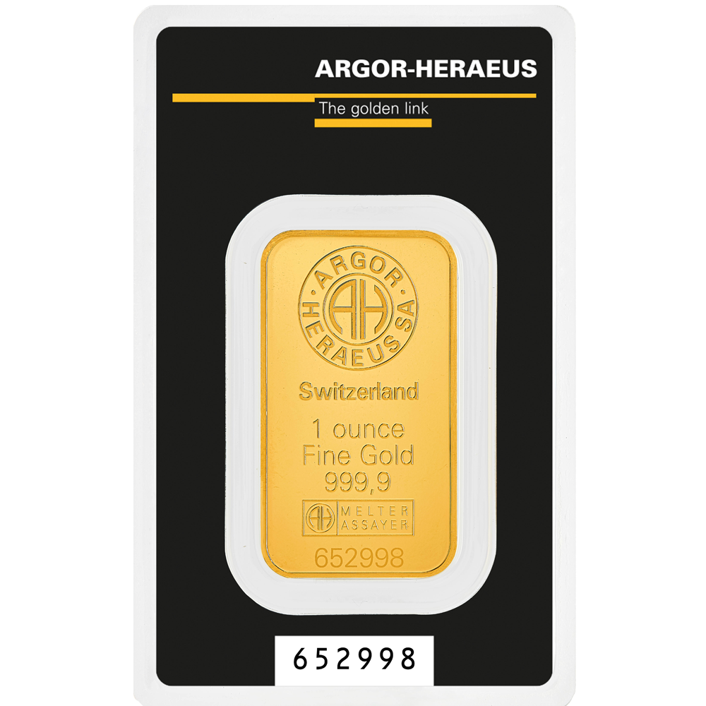 Gold Bar Argor-Heraeus - 1oz