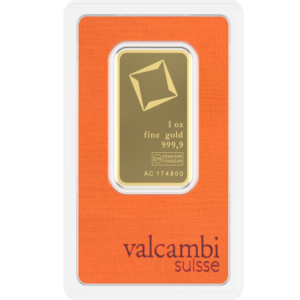 Златно кюлче Valcambi 1 унция (31.1 гр.)