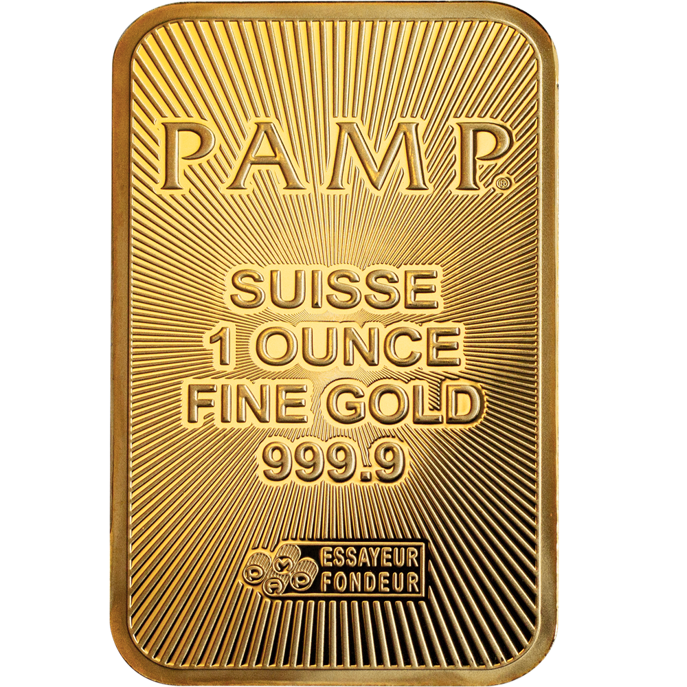 Златно кюлче PAMP Suisse - 1 унция - GBGOLD