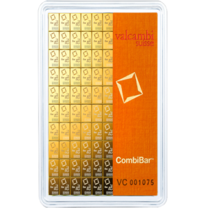 Златно кюлче Valcambi CombiBar 100 x 1грам